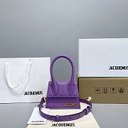 Jacquemus Mini Le Chiquito Purple 12cm - 1
