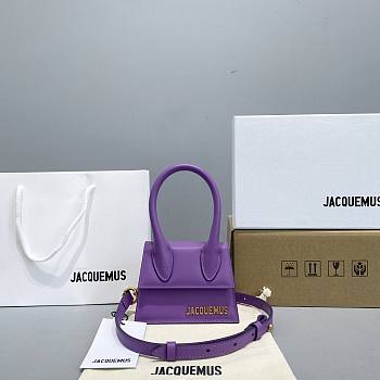 Jacquemus Mini Le Chiquito Purple 12cm