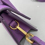 Jacquemus Mini Le Chiquito Purple 12cm - 5