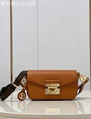 Louis Vuitton Swing Brown Handbag 24cm - 1