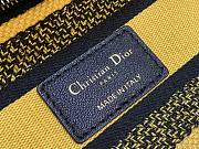 Dior Medium Lady D-LITE Bright Yellow and Green 24cm - 6