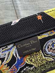 Dior Medium Book Tote Black Multicolor 36cm - 2