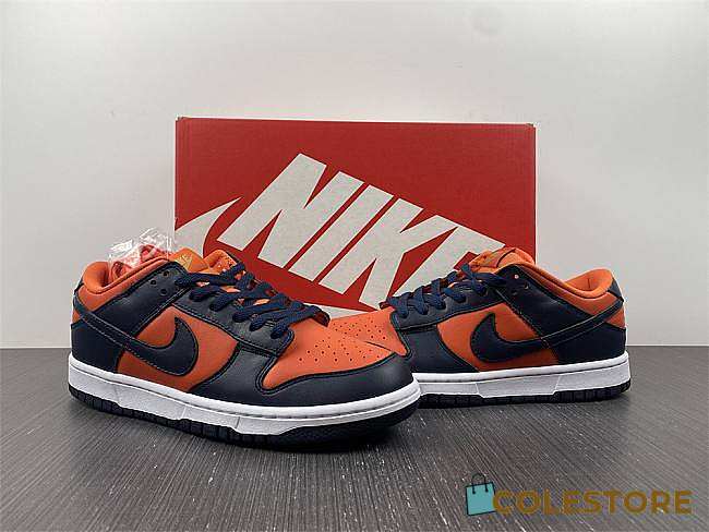 Nike Dunk Low SP Champ Dark Blue Orange - 1