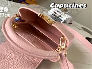 Louis Vuiiton Capucines Pink 21cm - 2