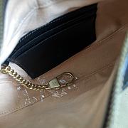 Gucci Marmont Half-moon-shaped Mini Black Bag 21cm - 4