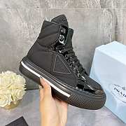 Prada Milano Low High Top Black - 6