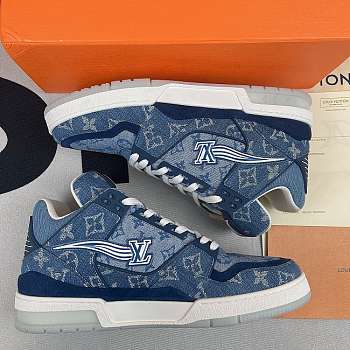 Louis Vuitton Trainer Monogram Denim