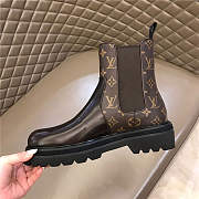 Louis Vuitton Beaubourg Ankle Boot Monogram Brown - 4
