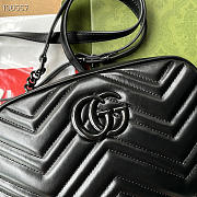 Gucci Marmont Small Shoulder Black 24cm - 3