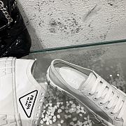 Prada Double Wheel Nylon Gabardine Sneakers - 4