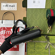 Adidas x Gucci Horsebit Mini Black Bag 20cm - 4
