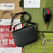 Adidas x Gucci Horsebit Mini Black Bag 20cm - 5
