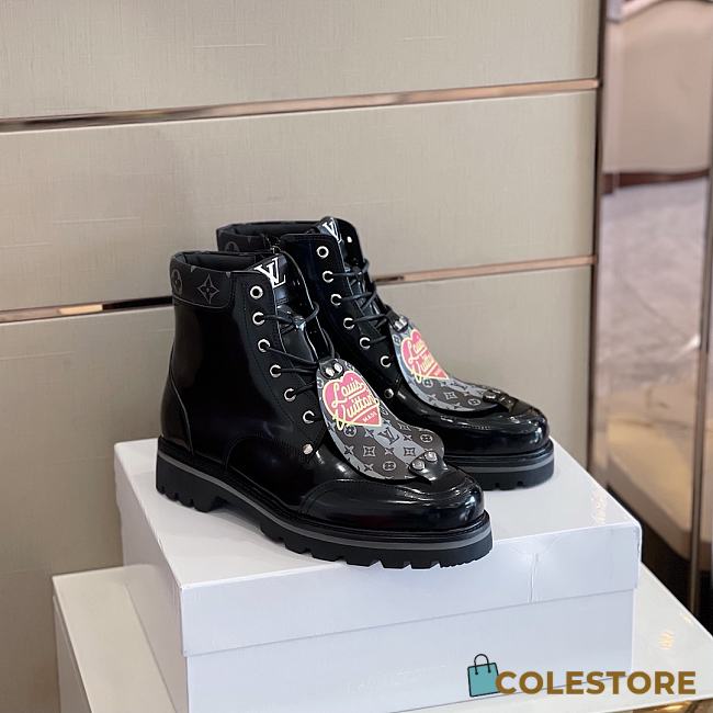 Louis Vuiiton Oberkampf Ankle Boots - 1