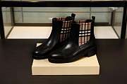 Burberry Checked Chelsea Boots - 5