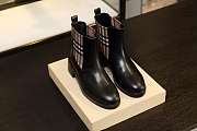 Burberry Checked Chelsea Boots - 2