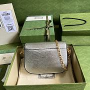 Gucci Horsebit 1955 Lizard Mini Bag 20.5cm - 3