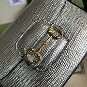 Gucci Horsebit 1955 Lizard Mini Bag 20.5cm - 5