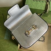 Gucci Horsebit 1955 Lizard Mini Bag 20.5cm - 4