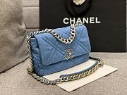Chanel Light Blue Denim 26cm - 2