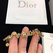 Dior Bracelet Necklace Set - 5