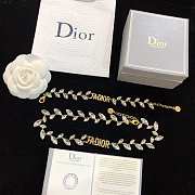 Dior Bracelet Necklace Set - 4