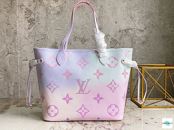 Louis Vuiiton Neverfull Sunrise MM Pastel 31cm