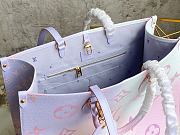 Louis Vuitton OnTheGo GM Sunrise Pastel Tote Handbag 41cm - 3