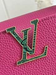 Louis Vuiiton Capucines Pink 27cm - 3