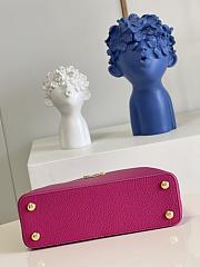 Louis Vuiiton Capucines Pink 27cm - 4