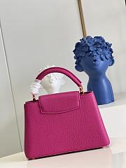 Louis Vuiiton Capucines Pink 27cm - 5