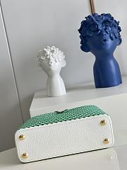 Louis Vuiiton Capucines Green 27cm - 3