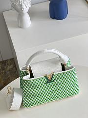 Louis Vuiiton Capucines Green 27cm - 4