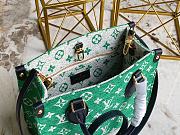 Louis Vuiiton Onthego PM Green Tote Bag 25cm - 3