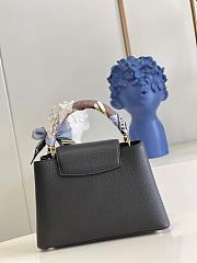 Louis Vuiiton Capucines Black 27cm - 5