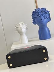 Louis Vuiiton Capucines Black and Rose 27cm - 4