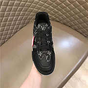 Louis Vuitton Trainer Sneaker Denim Black - 6