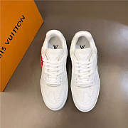 Louis Vuitton Trainer Sneaker Denim White  - 5