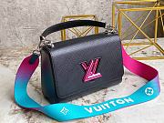 Louis Vuiiton Twist MM Black Bag 23cm - 6
