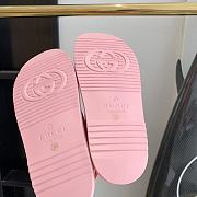 Gucci Rubber Pink Sandals  - 2