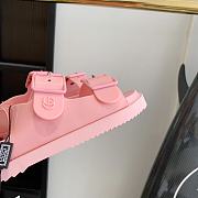 Gucci Rubber Pink Sandals  - 3