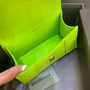 Colestore Balenciaga Small Hourglass Handle Bag In Green 19cm - 4