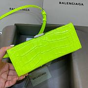 Colestore Balenciaga Small Hourglass Handle Bag In Green 19cm - 3