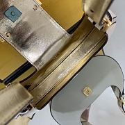 Fendi Cookie White Leather Mini Bag 22cm - 2