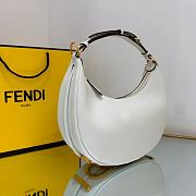 Fendi Praphy Hobo White Bag 29cm - 6