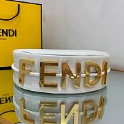 Fendi Praphy Hobo White Bag 29cm - 5