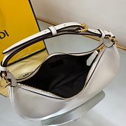 Fendi Praphy Hobo White Bag 29cm - 4