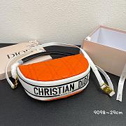 Dior Vibe Hobo Bag Orange 20cm - 1