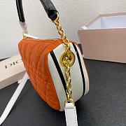 Dior Vibe Hobo Bag Orange 20cm - 3