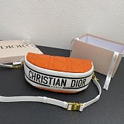 Dior Vibe Hobo Bag Orange 20cm - 4