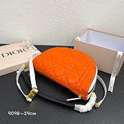 Dior Vibe Hobo Bag Orange 20cm - 5